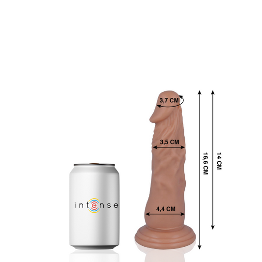 Dildo Realist, MR INTENSE - Nr. 6, Cauciuc si PVC, 16,6 x 4,4 cm