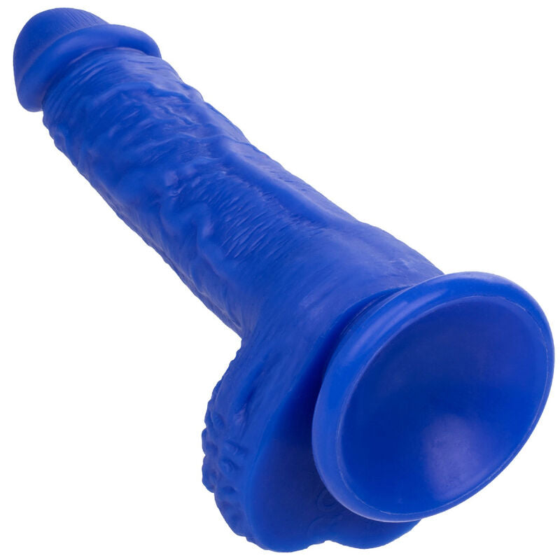 Dildo Vibrator Realistic, CalExotics - Admiral Sailor, Silicon Lichid, 19.75 CM Albastru