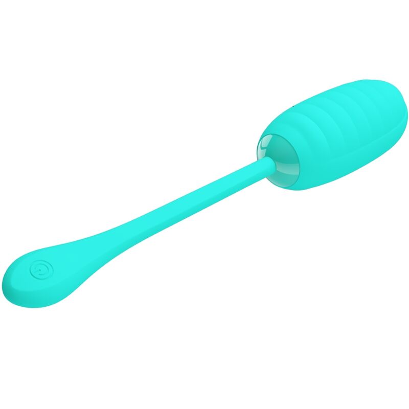 Ou Vibrator, Pretty Love - Kirk, Reincarcabil USB, Verde Aqua