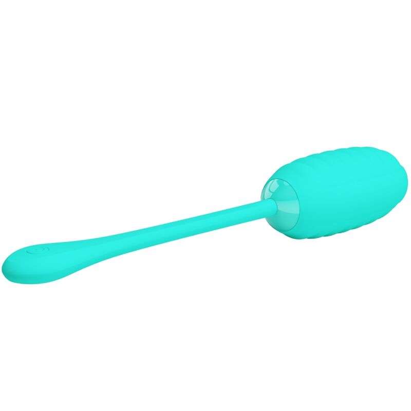 Ou Vibrator, Pretty Love - Kirk, Reincarcabil USB, Verde Aqua