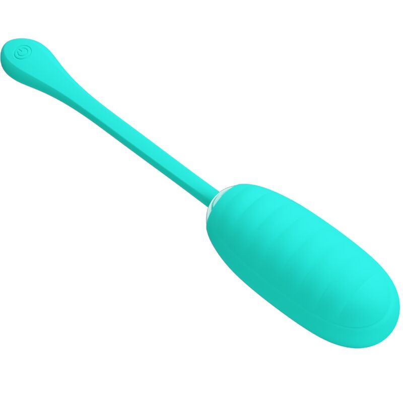 Ou Vibrator, Pretty Love - Kirk, Reincarcabil USB, Verde Aqua
