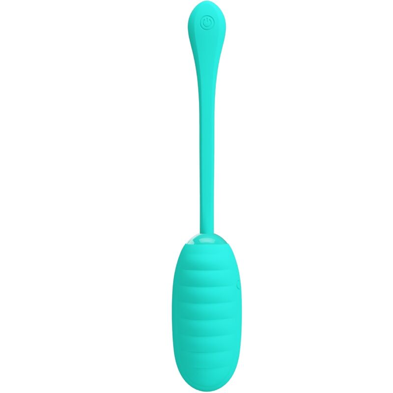 Ou Vibrator, Pretty Love - Kirk, Reincarcabil USB, Verde Aqua