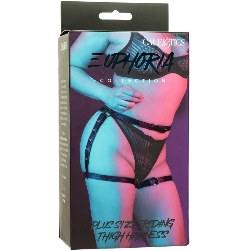 Ham pentru Coapsa, CalExotics - Euphoria, Curele Ajustabile, Plus Size