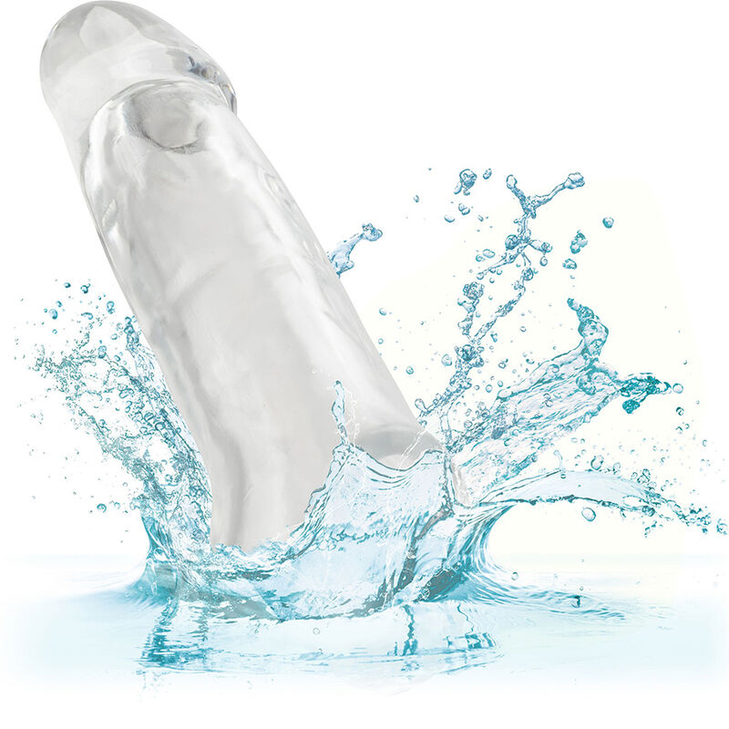 Extensie Penis, CalExotics - Performance Maxx Clear Extension 5.5, Cap Solid Ultra-Moale, 13.97 CM Transparent