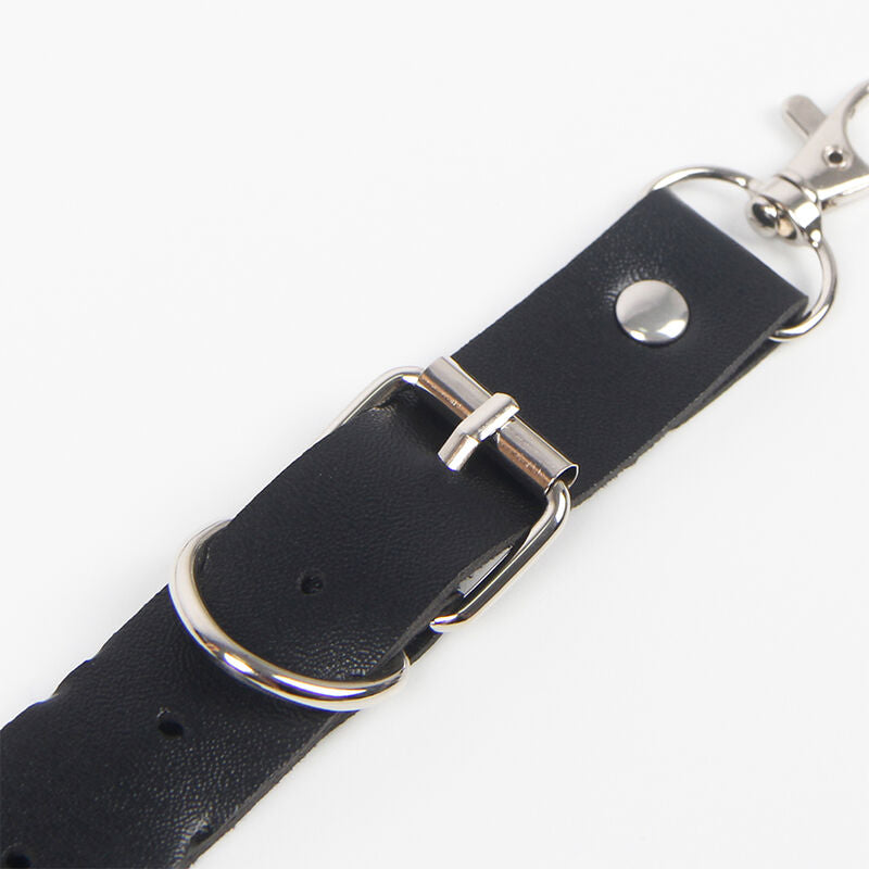 Ham si Jartiera, Subblime, Detalii cu Inele si Lanturi, Marime Unica / Negru