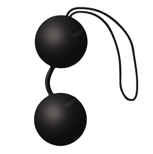 Bile Kegel, JOYDIVION JOYBALLS - Lifestyle, Silicon, Negru, 3,5 cm