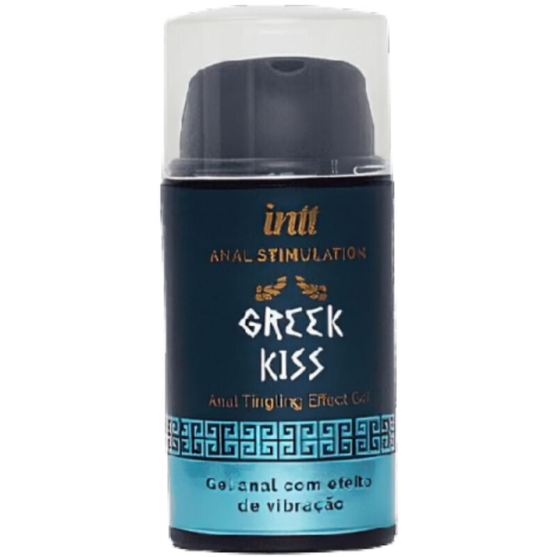 Gel Stimulant Anal, INTT - Greek Kiss, Efect de Racire si Vibratie, 15 ML