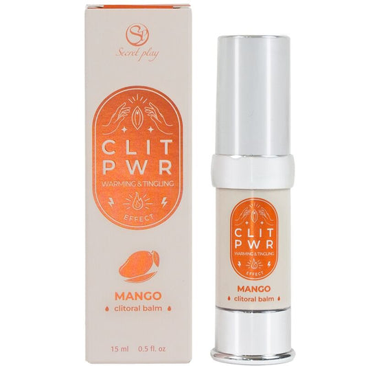Balsam Stimulator Clitoris, SECRET PLAY - Clit Pwr, Aroma Mango, 15 ml