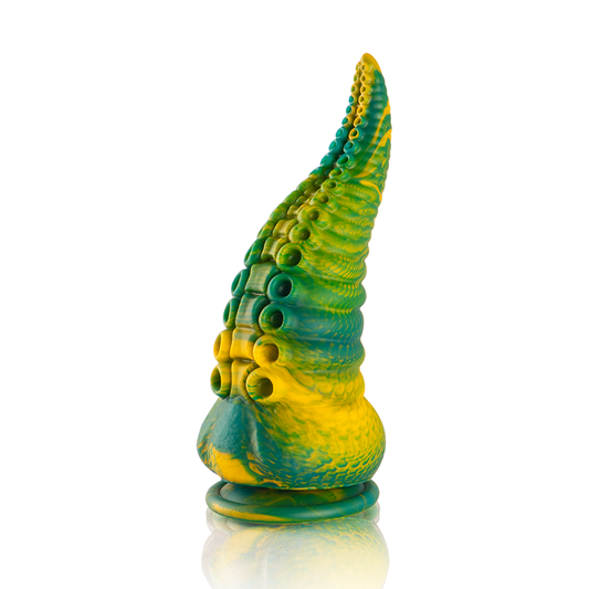 Dildo Tentacul, EPIC - Cetus Cybersilicock, Silicon, Verde, Marime Mica