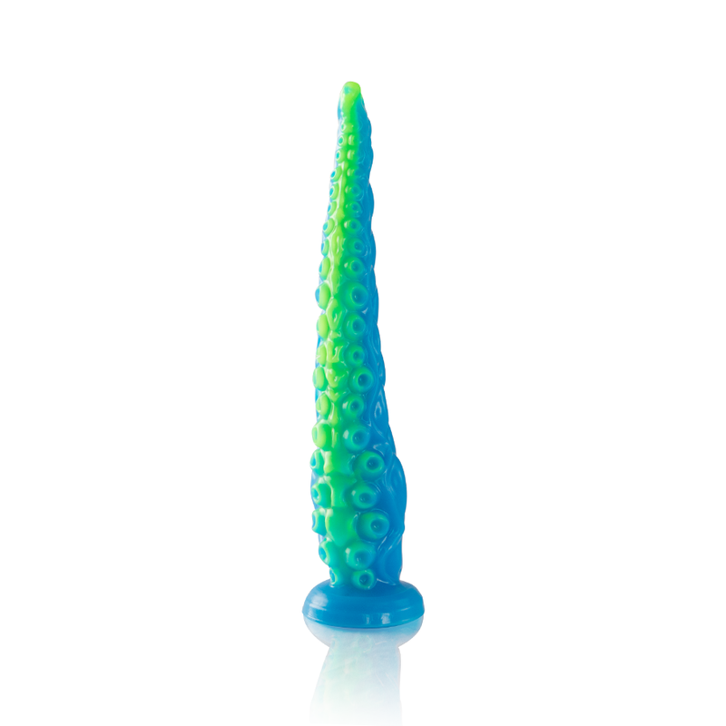 Dildo, Epic Cybersilicock - Scylla Fluorescent Thin Tentacle, Silicon, Small Size