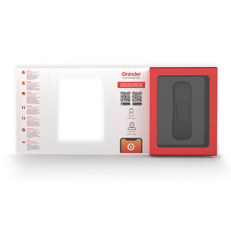 Vibrator Clitoris Purtabil, Oninder - Manila Panty, Control prin Aplicatie, 9.6 CM x 2.6 CM