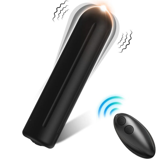 Vibrator Bullet, Armony, Warhead Remote Control Negru 2 CM x 8.8 CM