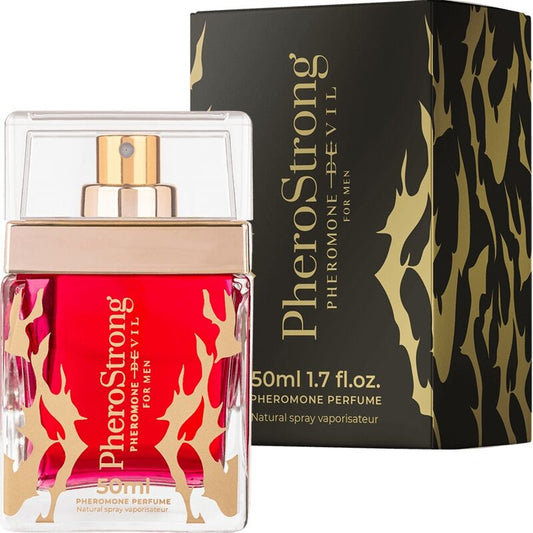Parfum cu Feromoni pentru Barbati, PHEROSTRONG - Devil, 50 ml