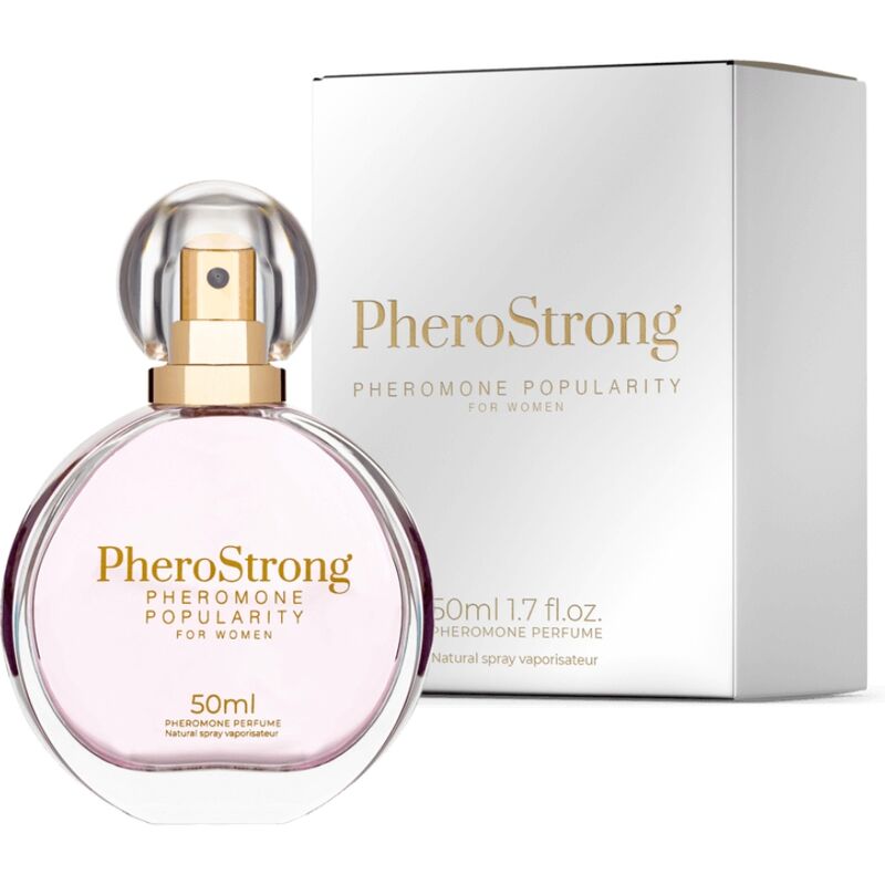 Parfum cu Feromoni, Pherostrong - Popularity, pentru Femei, 50 ML