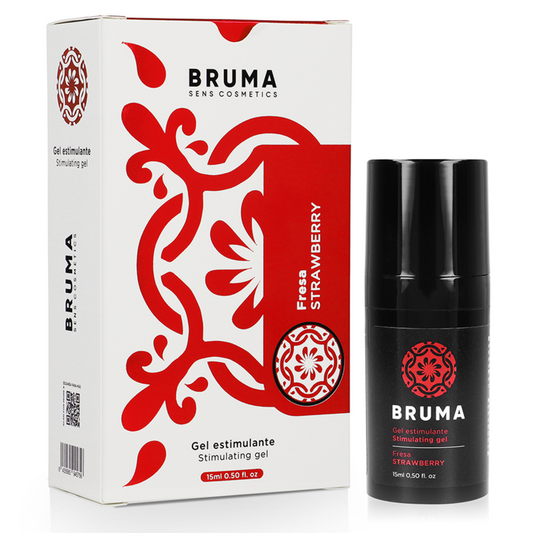 Balsam Stimulator cu Aroma Capsuni, BRUMA - Ultra Alunecos, 15 ml