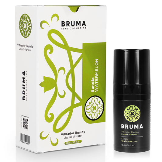 Vibrator Lichid Ultra-Alunecos, BRUMA - Aroma Pepene Rosu, 15 ml