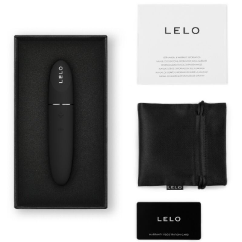 Vibrator Personal, Lelo - Mia 3, Compact si Discret, Negru