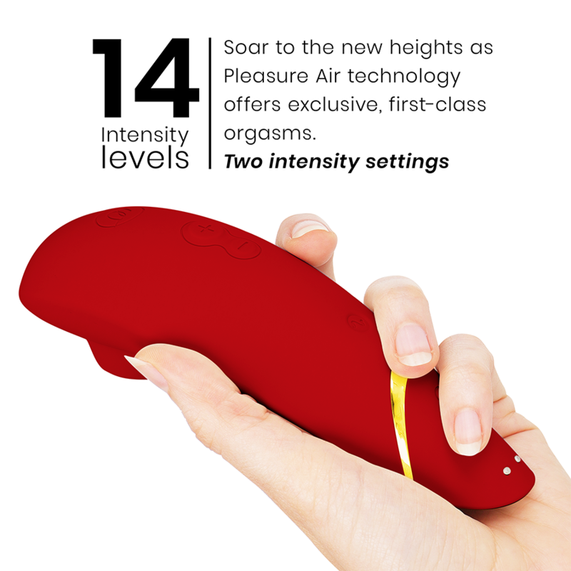 Stimulator Clitoris, Womanizer - Premium 2, Tehnologie Pleasure Air, Bordeaux