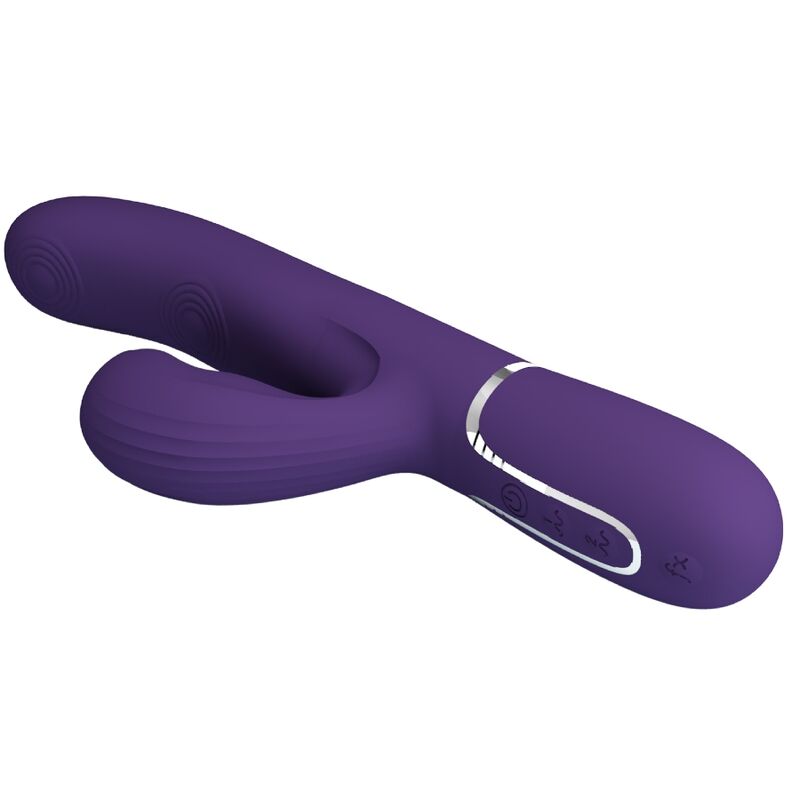 Vibrator G-Spot, Pretty Love - Perlita, 3 in 1 Multifunctional, Mov