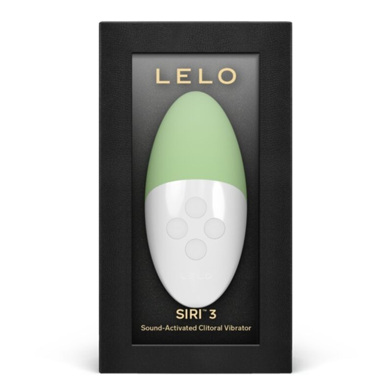 Vibrator Clitoris, Lelo - Siri 3, Tehnologie SoundSense, Pistachio Cream