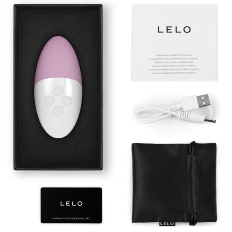 Vibrator Clitoris, Lelo - Siri 3, Activat de Sunet, Soft Roz