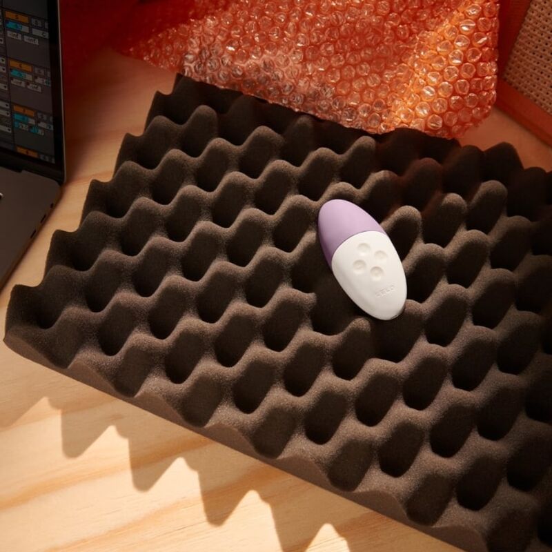 Vibrator Clitoris, Lelo - Siri 3, Activat de Sunet SoundSense, Calm Lavender