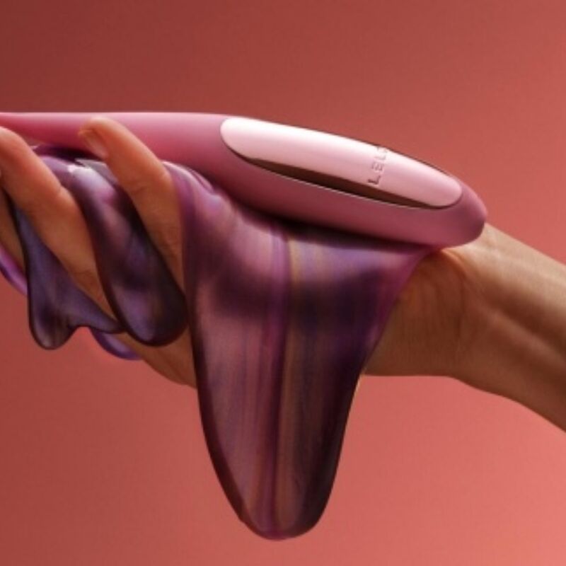 Stimulator Clitoris, Lelo - Dot Travel, 8 Moduri de Vibratie, Purple