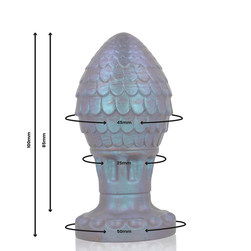 Plug Anal, Epic - Vrakos Dragon Egg, Silicon Medical, Marime S
