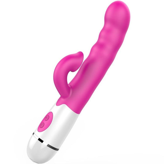Vibrator Multifunctional Armony Amir cu Limba Stimulatoare 16 Viteze Roz