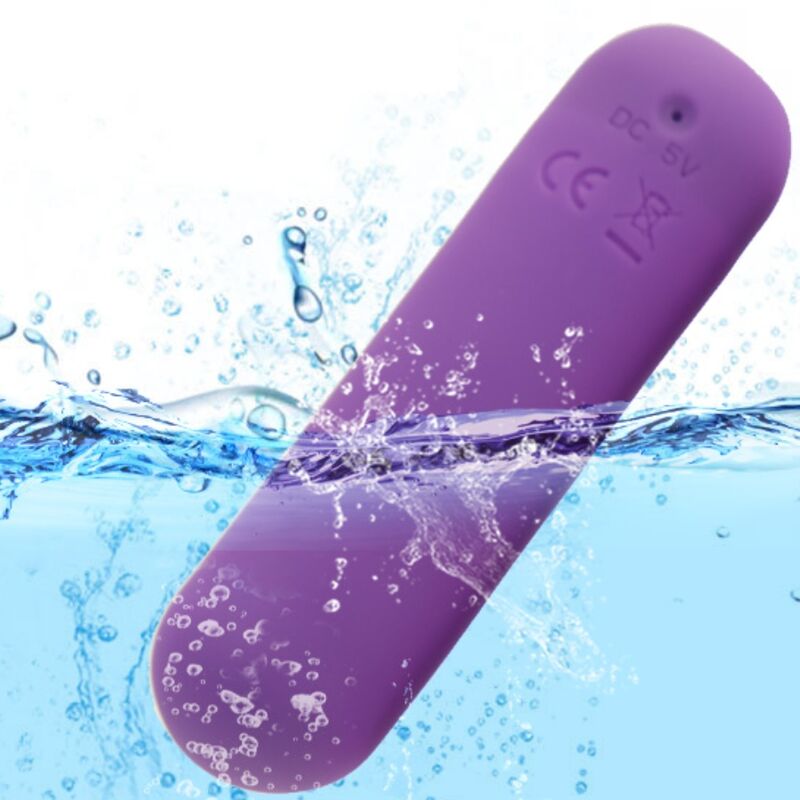 Vibrator Bullet, Armony - Splash Joie, Telecomanda Wireless 10 Vibratii, 75 X 19 CM, Mov