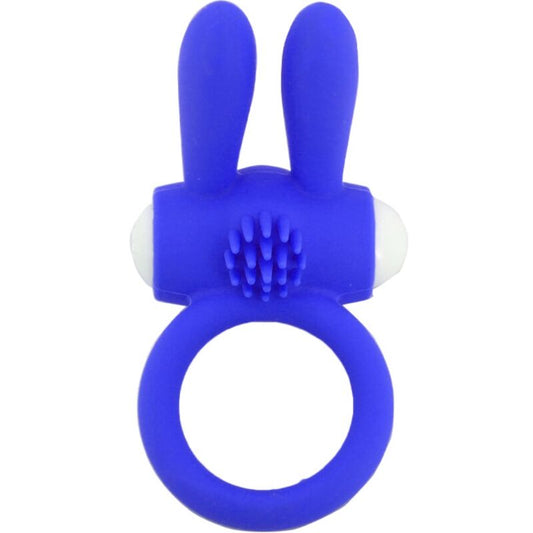 Inel Vibrator, Armony - Mr Bunny, Silicon Medical, Albastru