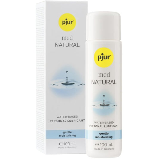Lubrifiant pe Baza de Apa, PJUR - Med Natural Glide, Piele Sensibila, 100 ml