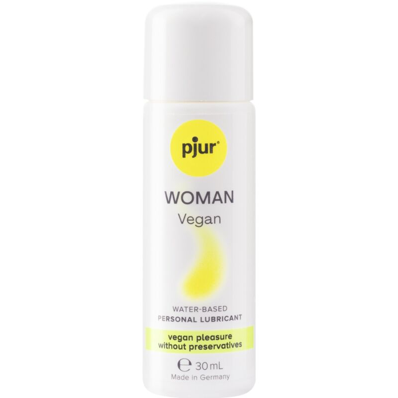 Lubrifiant pe Baza de Apa, Pjur - Woman Vegan, Ingrediente 100% Vegane, 30 ML