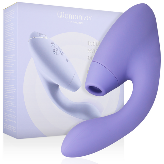 Stimulator Dual Rabbit, WOMANIZER - DUO 2, Tehnologie Pleasure Air, Lila