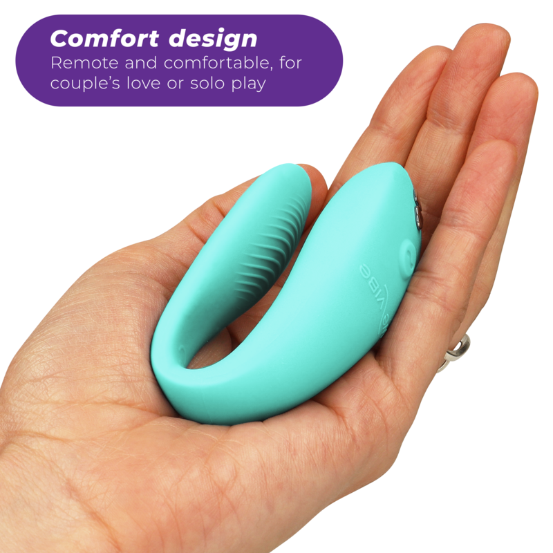 Stimulator Clitoris, We-Vibe - Sync Lite, Control prin Aplicatie, Roz
