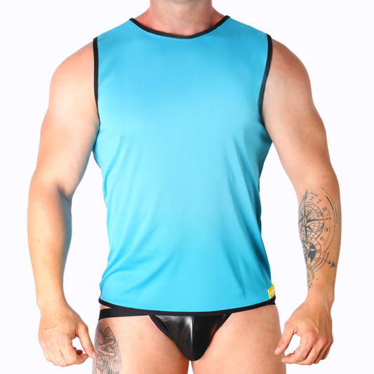 Tricou, Macho, Albastru S/M