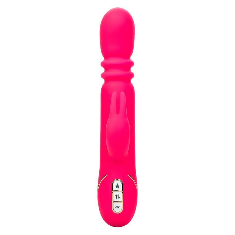 Vibrator Rabbit, CalExotics - Jack Fantasy Triple Heated, Ax Incalzit, Roz