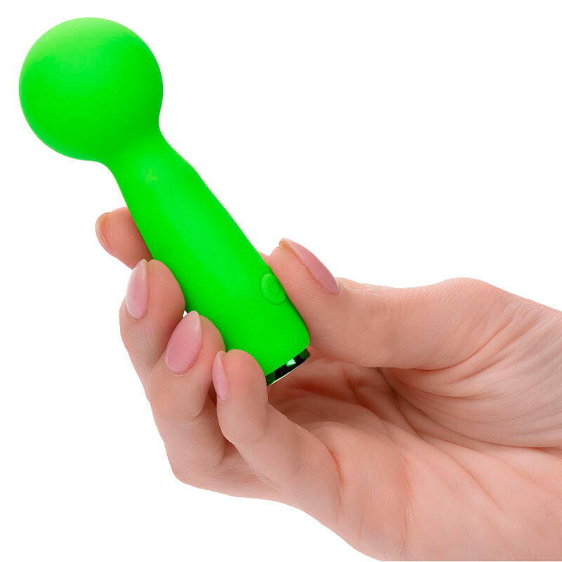 Mini Masajator, CalExotics - Neon Vibes The Bubbly Vibe, 10 Vibratii, Verde