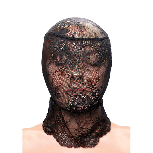 Masca Fetish din Dantela, NS NOVELTIES - Fetish & Fashion, Neagra