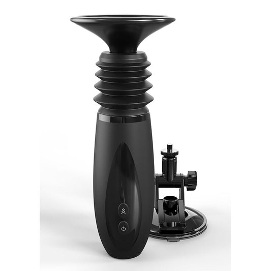 Suport Telescopic Dildo, FETISH FANTASY SERIES - Body Dock Thruster, 7 Moduri, Negru