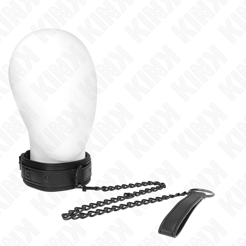 Guler Bondage Neopren, Kink - Model 2, cu Curea Ajustabila, 78 CM / 37.5-49.5 CM