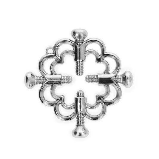 Cleme pentru Sfarcuri cu Floare, KINK - Metal, Colectie BDSM