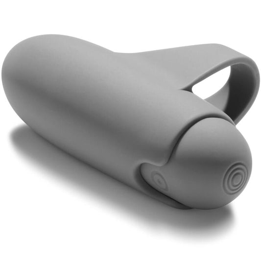 Vibrator Bullet Deget, BIJOUX - Better Than Your Ex, 10 Vibratii, Gri