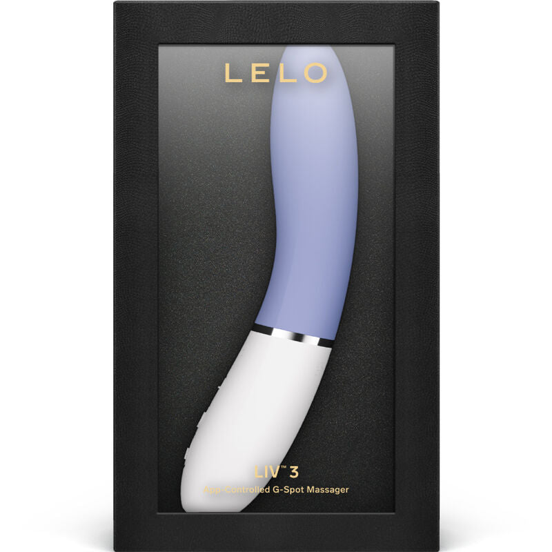 Stimulator Punct G, LELO - Liv 3, Conectivitate Bluetooth, Albastru
