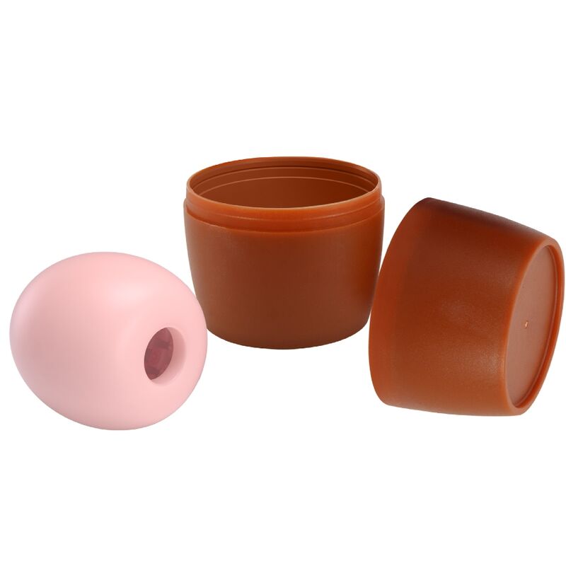 Masturbator Masculin, Pretty Love, Textura cu Nervuri, Roz Model 2