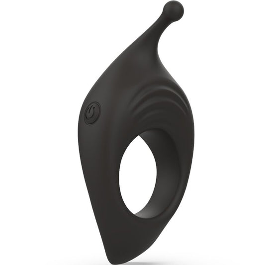 Inel pentru Penis, B SWISH - Bcharmed Rhythm Infinite Deluxe, 15 Vibratii, Negru