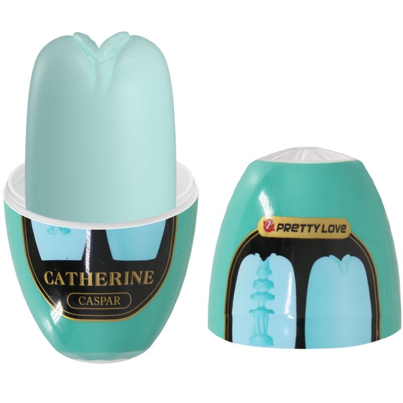 Masturbator Masculin, Pretty Love - Catherine, Impermeabil, Verde Aqua