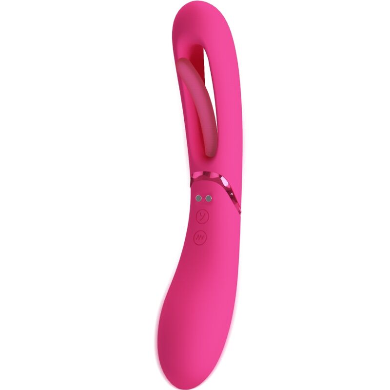 Vibrator G-Spot, Romance - Lexie, 7 Vibratii, Roz