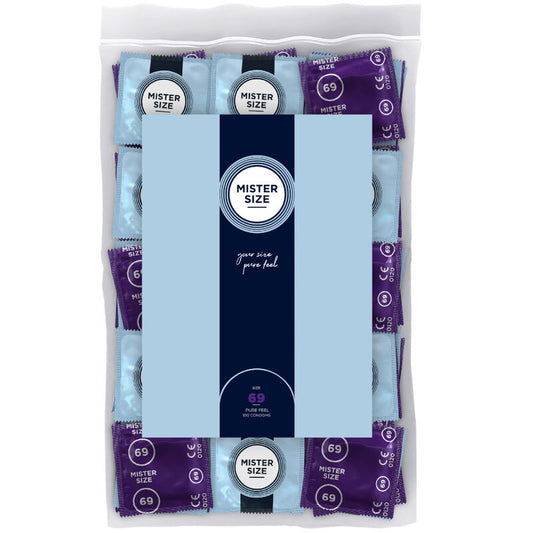 Prezervative, Mister Size - Size 69, Ultra Subtire 0.05 MM, 69 MM / 100 Bucati