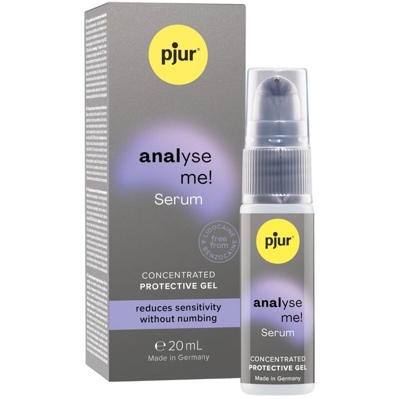 Lubrifiant Anal, Pjur - Analyse Me, Fara Lidocaina si Benzocaina, 20 ML